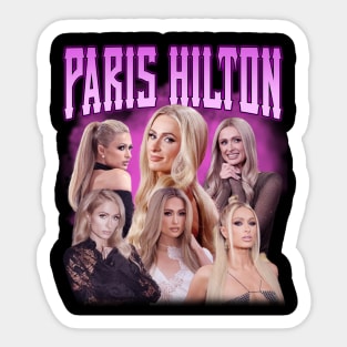 RETRO VINTAGE PARIS HILTON BOOTLEG STYLE Sticker